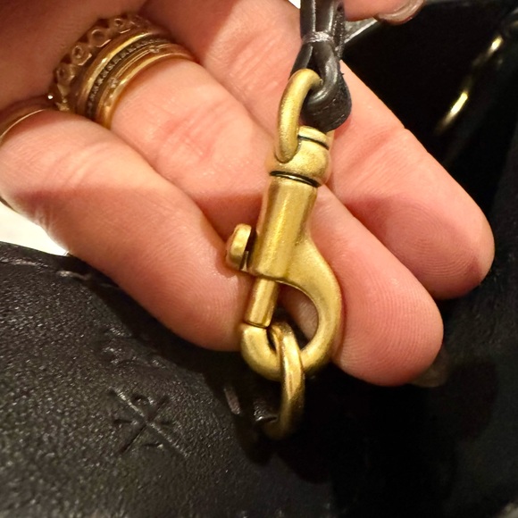 Authentic Coach Black Bleecker Bucket Bag - Picture 13 of 16